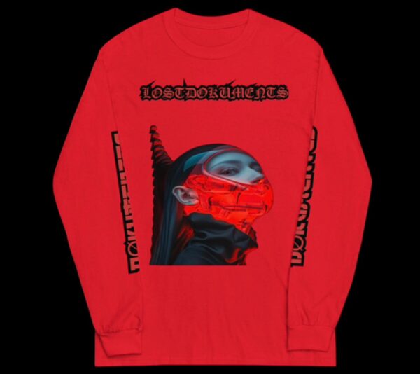 LOSTDOKUMENTS Red Longsleeve Dominance